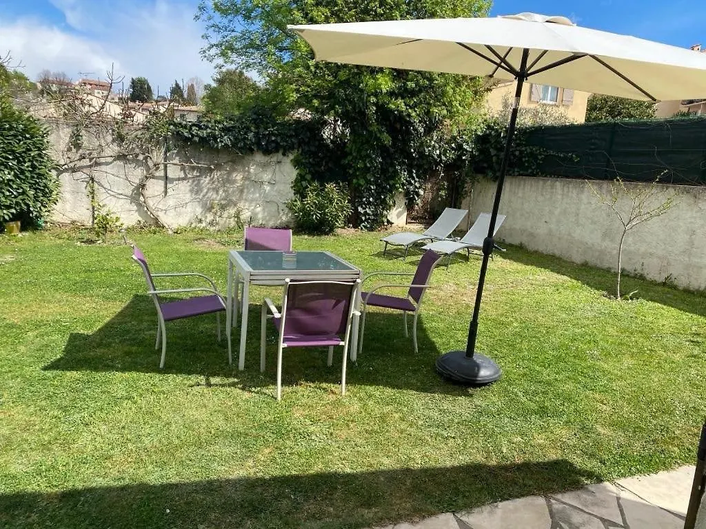 Bas De Villa Composee D'Un 3 Pieces Et D'Un Studio Avec Piscine Privee Villeneuve-Loubet Casa vacanze