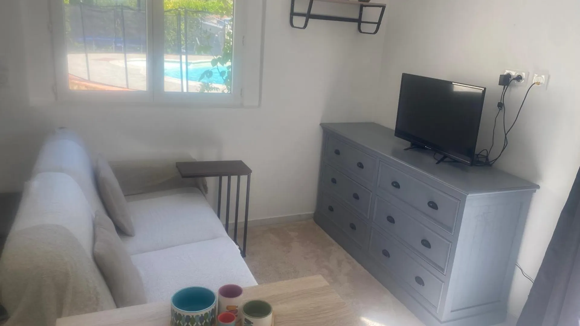 Bas De Villa Composee D'Un 3 Pieces Et D'Un Studio Avec Piscine Privee Villeneuve-Loubet 0*,