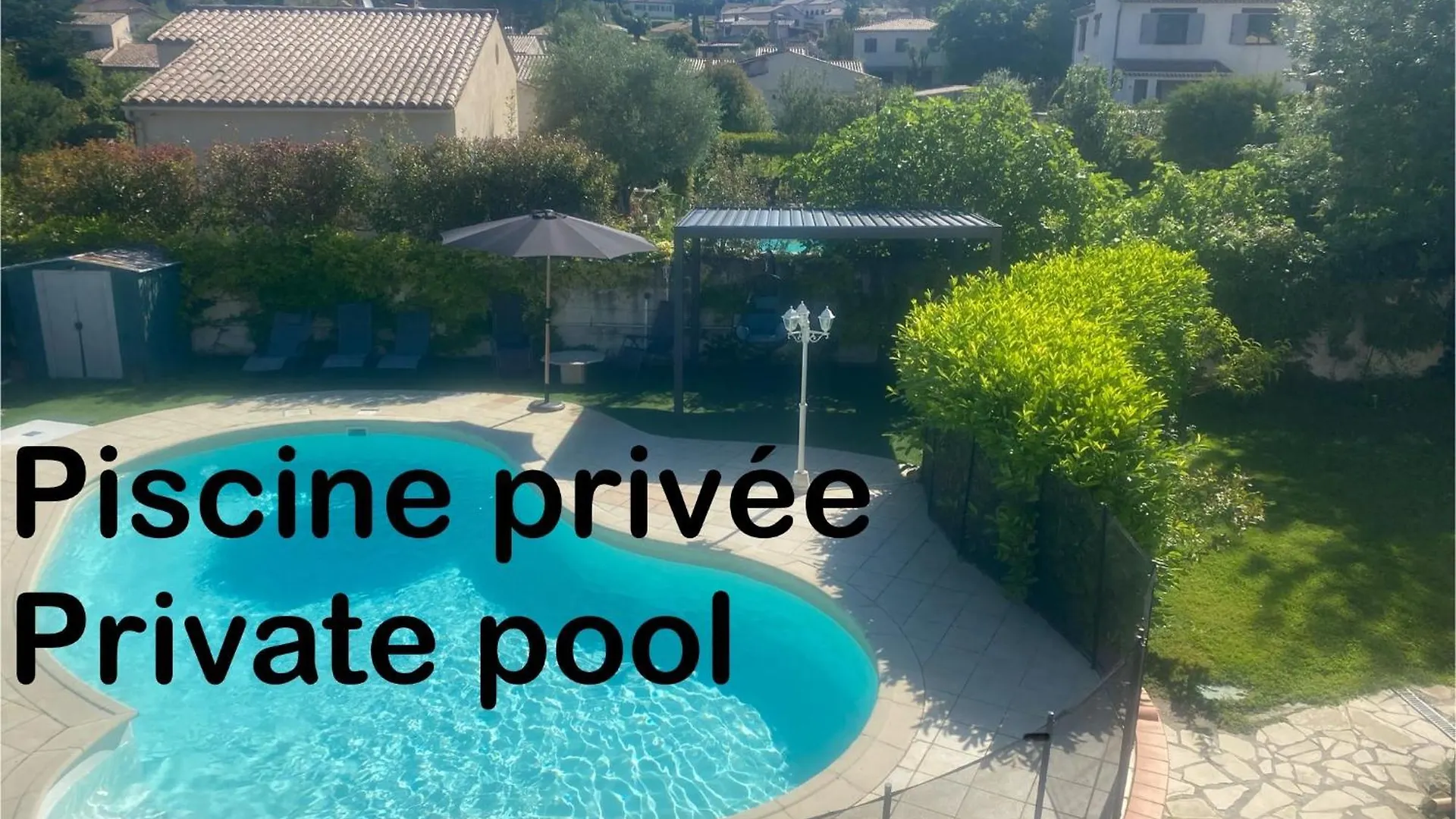 Casa vacanze Bas De Villa Composee D'Un 3 Pieces Et D'Un Studio Avec Piscine Privee Villeneuve-Loubet